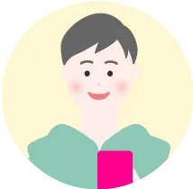 紹介するお父さん