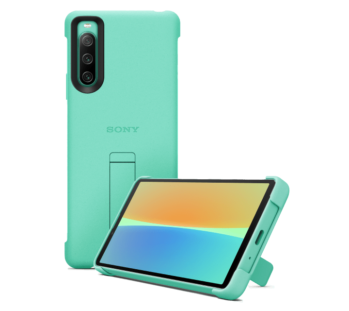 Xperia 10 IV Style Cover with Stand | アクセサリー | 製品 | 楽天モバイル