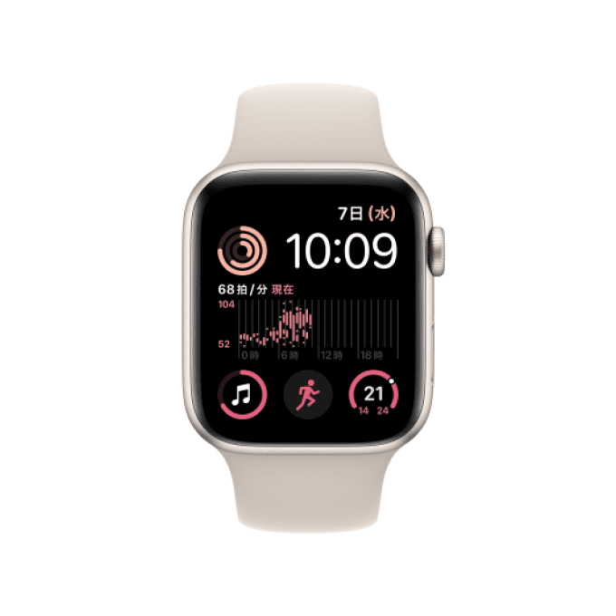Apple Watch - Apple Watch SE 第2世代-40mm GPS+セルラーの+