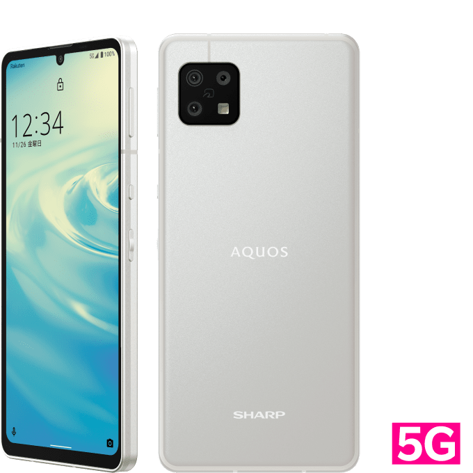 SHARP - 新品未使用 AQUOS sense6s SH-RM19s ブラックの+aethiopien